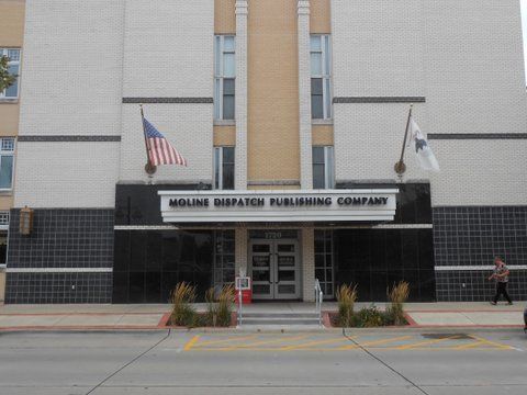 The Daily Dispatch Building: 1720 5th Ave, Moline, IL 61265